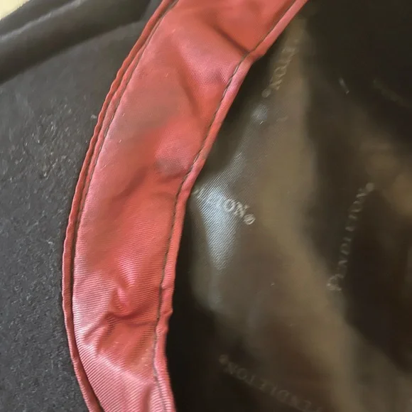 Vintage 1980’s Pendleton Navy Blue Newsboy Cap with Snap Down Brim - Picture 9 of 10